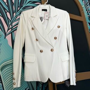 NWT Blithe double-breasted blazer